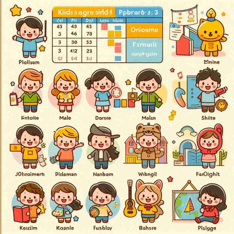 Program for Kids Aged 3-5 Informally